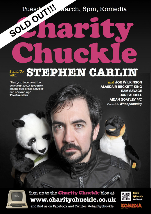 Charity Chuckle SOLDOUT poster Mar2014